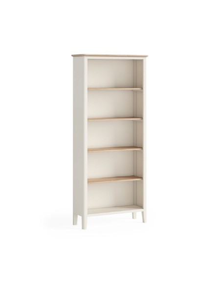 Marlow Large Bookcase - Coconut Milk