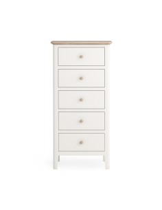 Marlow Tall Boy Chest - Coconut Milk 2