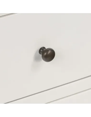 Marlow Tall Boy Chest - Coconut Milk