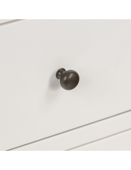 Marlow Tall Boy Chest - Coconut Milk