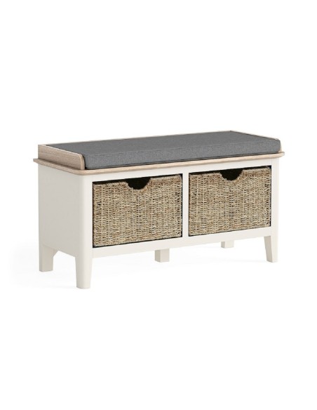 Marlow Storage Bench - Coconut Milk