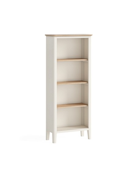 Marlow Slim Bookcase - Coconut Milk