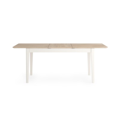 Marlow Rectangular Extending Dining Table - Coconut Milk