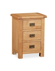 Astoria Wide Bedside Locker - Warm Wax