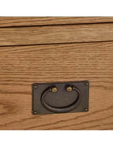 Astoria Wide Bedside Locker - Warm Wax