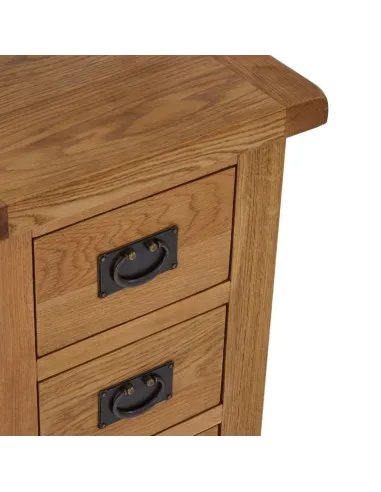 Astoria Wide Bedside Locker - Warm Wax