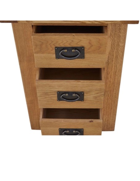 Astoria Wide Bedside Locker - Warm Wax