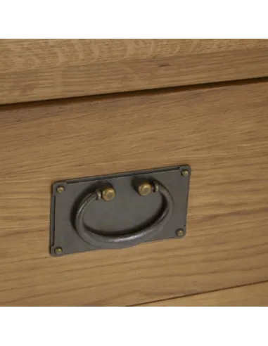 Astoria Small Sideboard With Baskets - Warm Wax