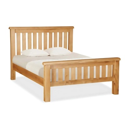 Astoria 6ft Slatted Bedframe - Warm Wax
