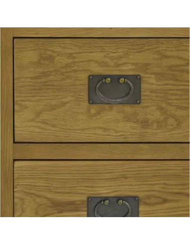 Astoria 2+3 Drawer Chest - Warm Wax