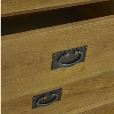 Astoria 2+3 Drawer Chest - Warm Wax