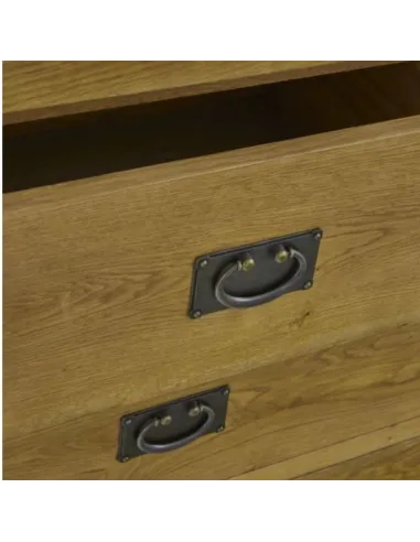 Astoria 2+3 Drawer Chest - Warm Wax