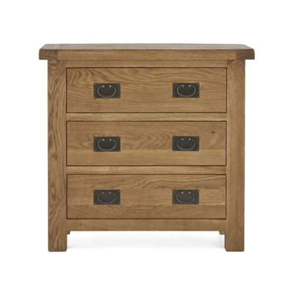 Astoria 3 Drawer Chest - Warm Wax