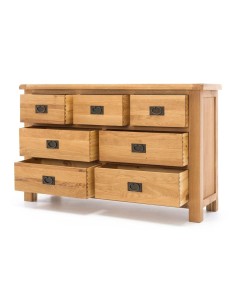 Astoria 3+4 Drawer Chest - Warm Wax 2