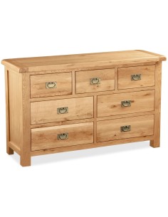 Astoria 3+4 Drawer Chest - Warm Wax