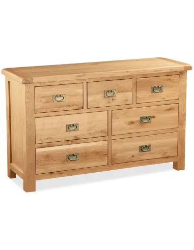 Astoria 3+4 Drawer Chest - Warm Wax