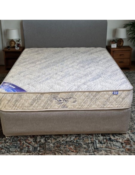 Dream World Dove Bundle: Mattress + Divan + Monaco Headboard