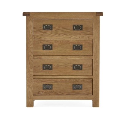 Astoria 4 Drawer Chest - Warm Wax