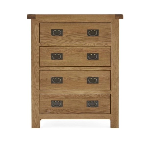 Astoria 4 Drawer Chest - Warm Wax
