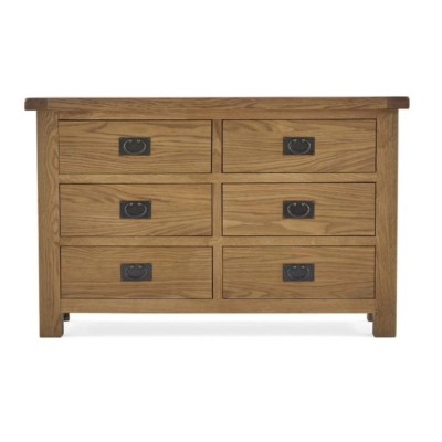Astoria 6 Drawer Chest - Warm Wax