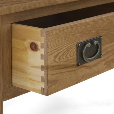 Astoria Coffee Table With Drawer - Warm Wax