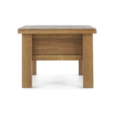 Astoria Coffee Table With Drawer - Warm Wax