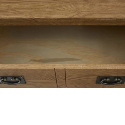 Astoria Coffee Table With Drawer - Warm Wax