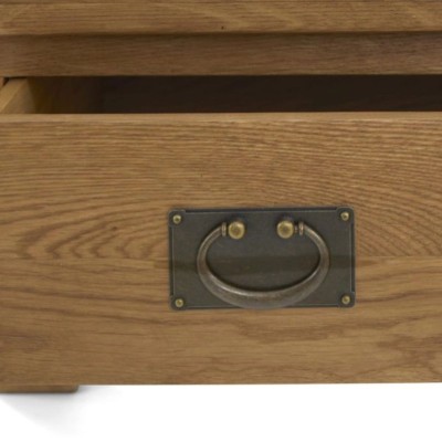 Astoria Coffee Table With Drawer - Warm Wax