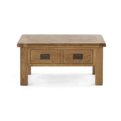 Astoria Coffee Table With Drawer - Warm Wax