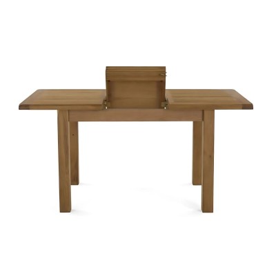 Astoria Compact Extending Dining Table - Warm Wax