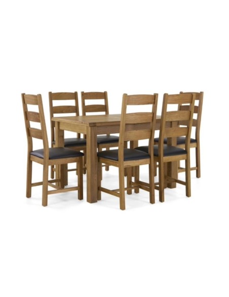 Astoria Compact Extending Dining Table - Warm Wax