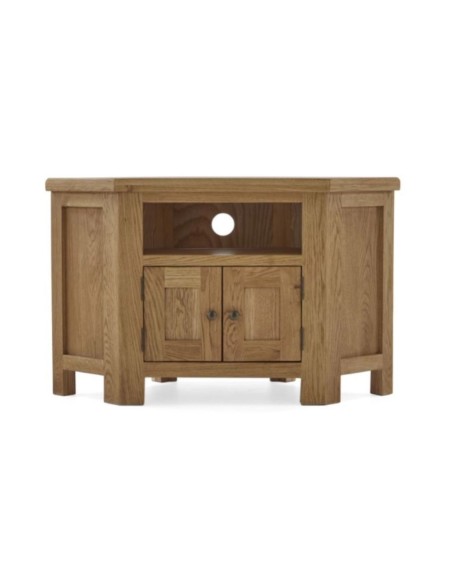 Astoria Corner TV Unit - Warm Wax