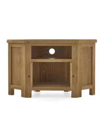 Astoria Corner TV Unit - Warm Wax