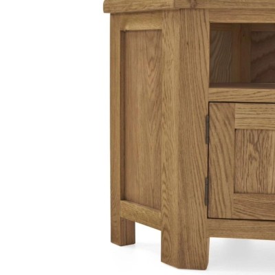 Astoria Corner TV Unit - Warm Wax