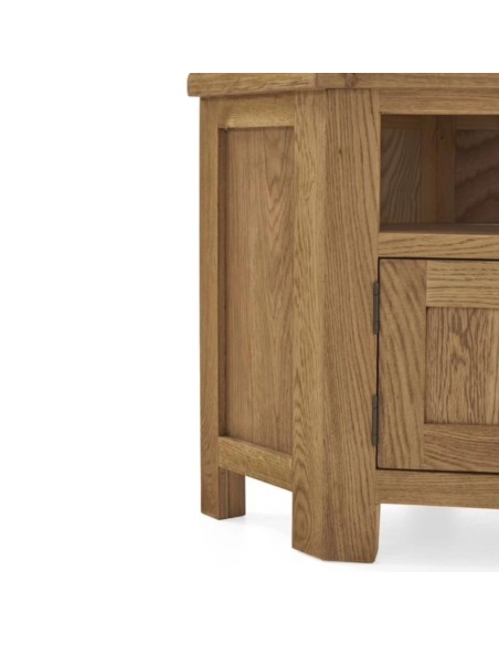 Astoria Corner TV Unit - Warm Wax