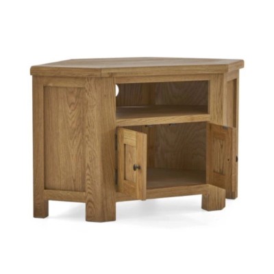 Astoria Corner TV Unit - Warm Wax