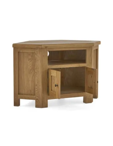 Astoria Corner TV Unit - Warm Wax