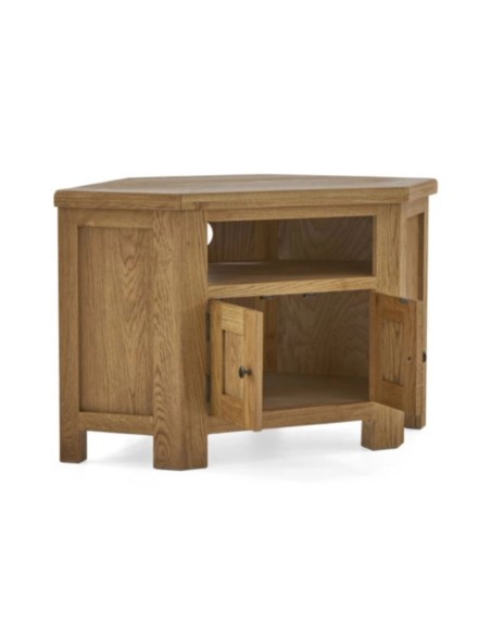 Astoria Corner TV Unit - Warm Wax