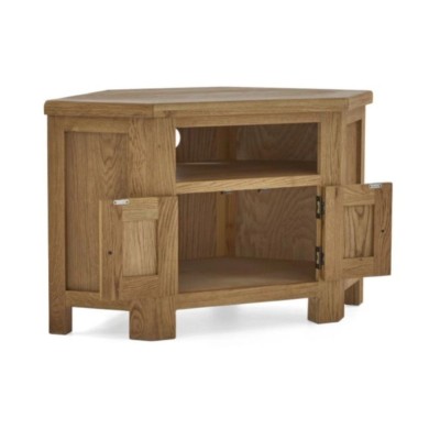 Astoria Corner TV Unit - Warm Wax