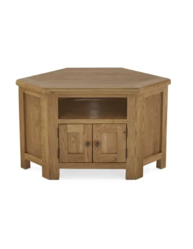 Astoria Corner TV Unit - Warm Wax