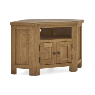 Astoria Corner TV Unit - Warm Wax