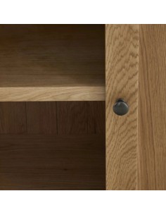 Astoria Display Cabinet - Warm Wax 2