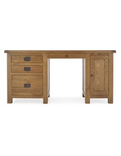 Astoria Double Desk - Warm Wax