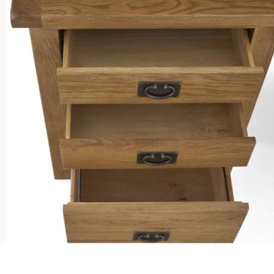 Astoria Double Desk - Warm Wax