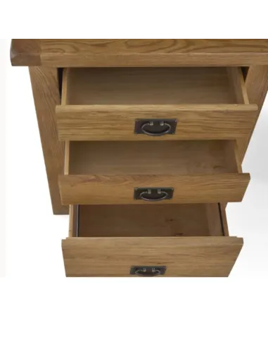 Astoria Double Desk - Warm Wax