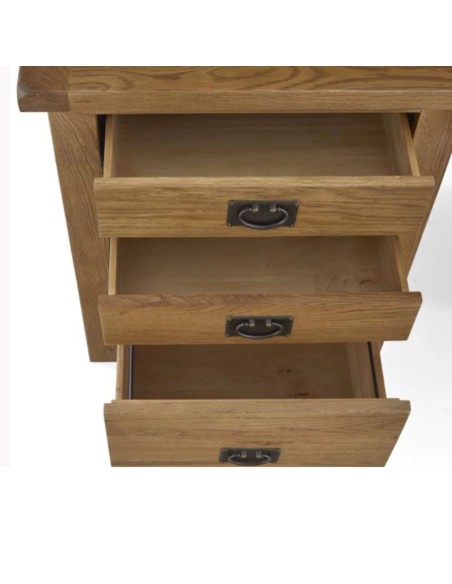 Astoria Double Desk - Warm Wax