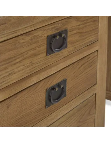 Astoria Double Desk - Warm Wax