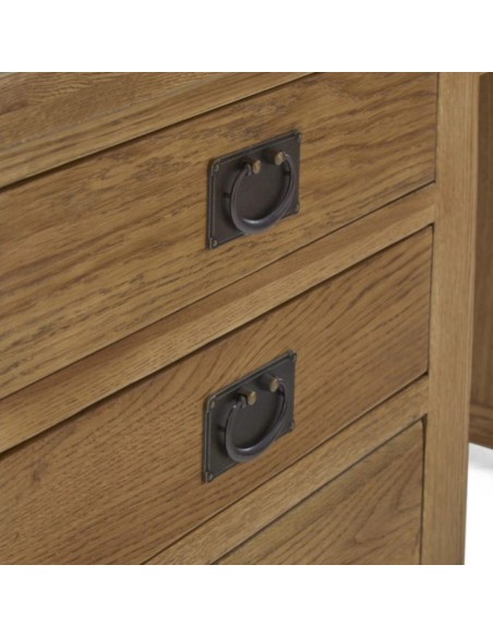 Astoria Double Desk - Warm Wax