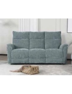 Alessia Manual Recliner Sofa Combination - Green 2