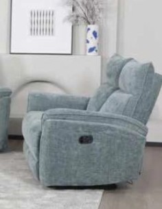 Alessia Manual Recliner Sofa Combination - Green 2